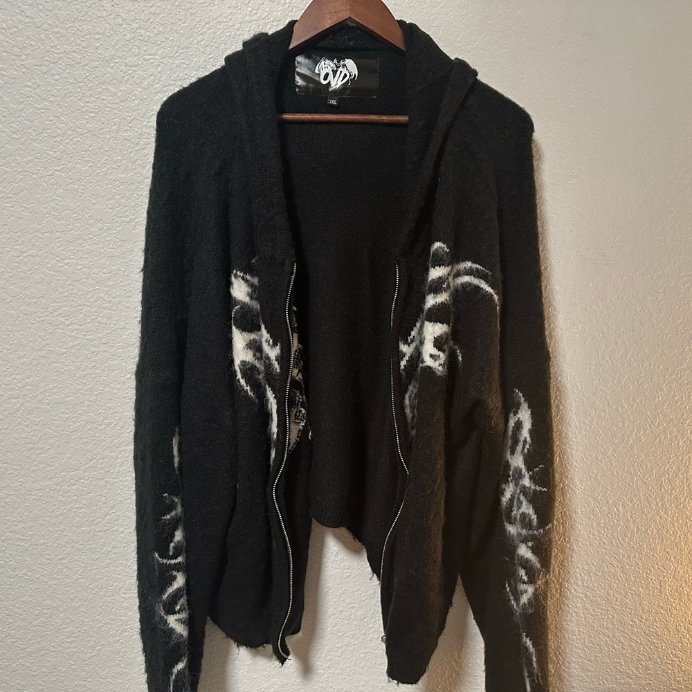 OndadeMar Black and White Lightweight Jacket